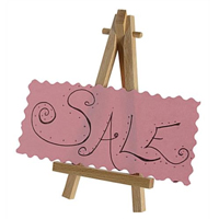 Countertop Easel for Online Stores
