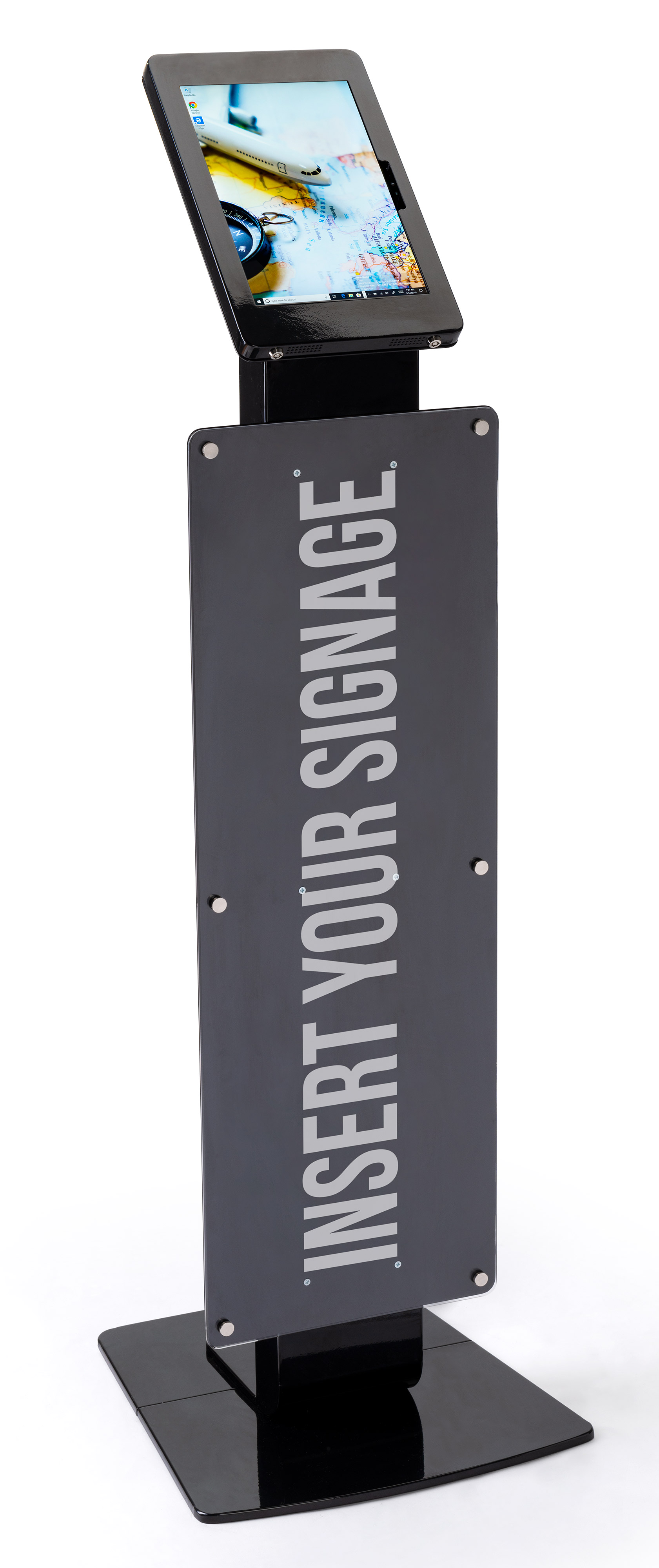 Microsoft Surface Kiosk Stand with Graphic 12.5" x 36.25" Sign