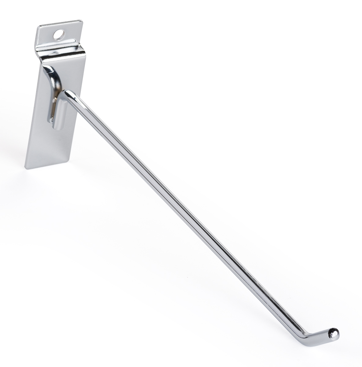 10 inch Chrome Peg Hook for Wire Grid