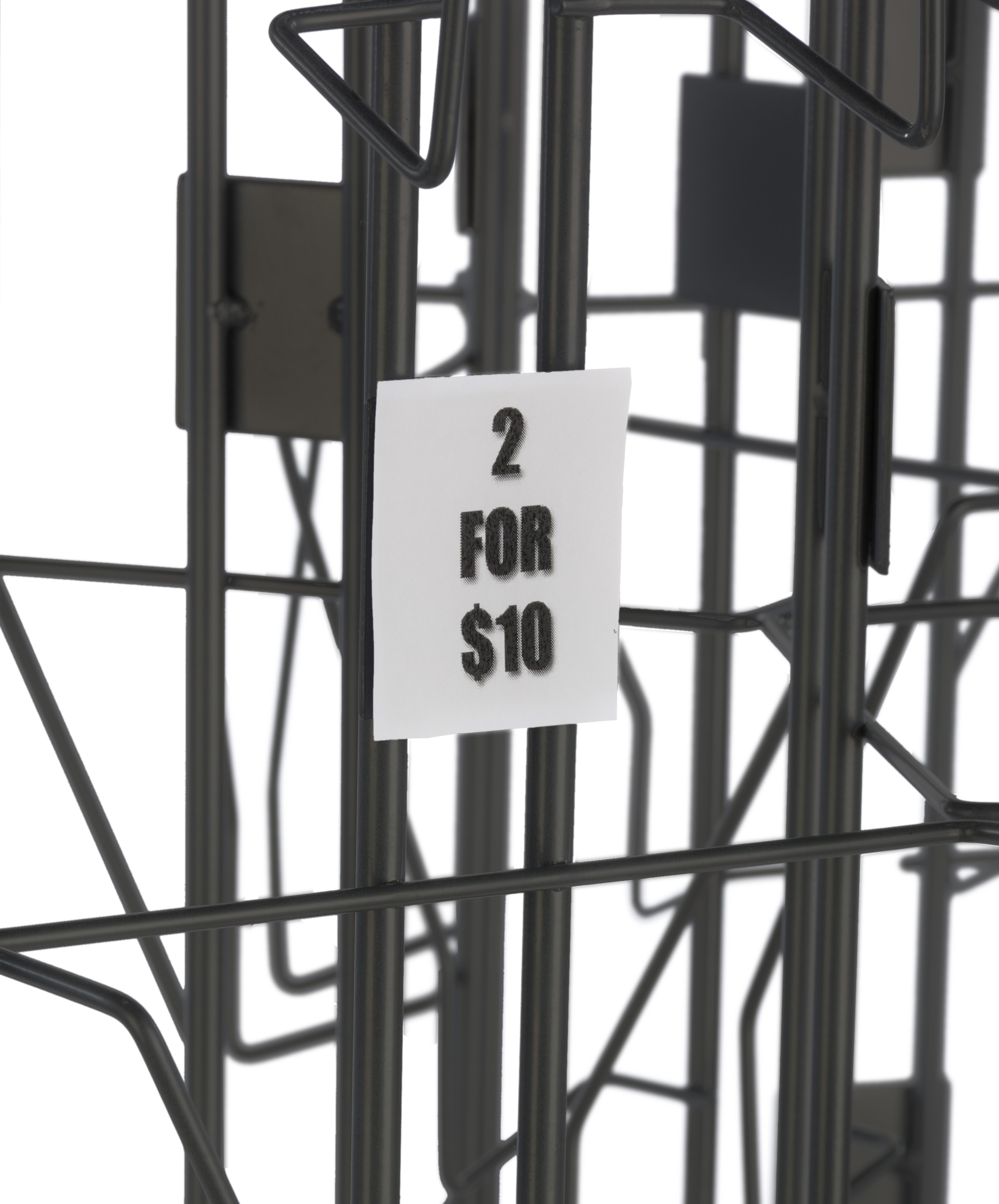 Wire Literature Racks Wire Literature Rack with 4 Spinners | Racks Individually Rotate ...