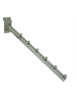 6-Ball waterfall for slatwall with square tube