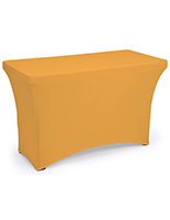 Polyester fitted spandex table covers