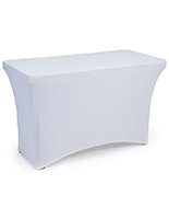 4 foot fitted spandex table covers