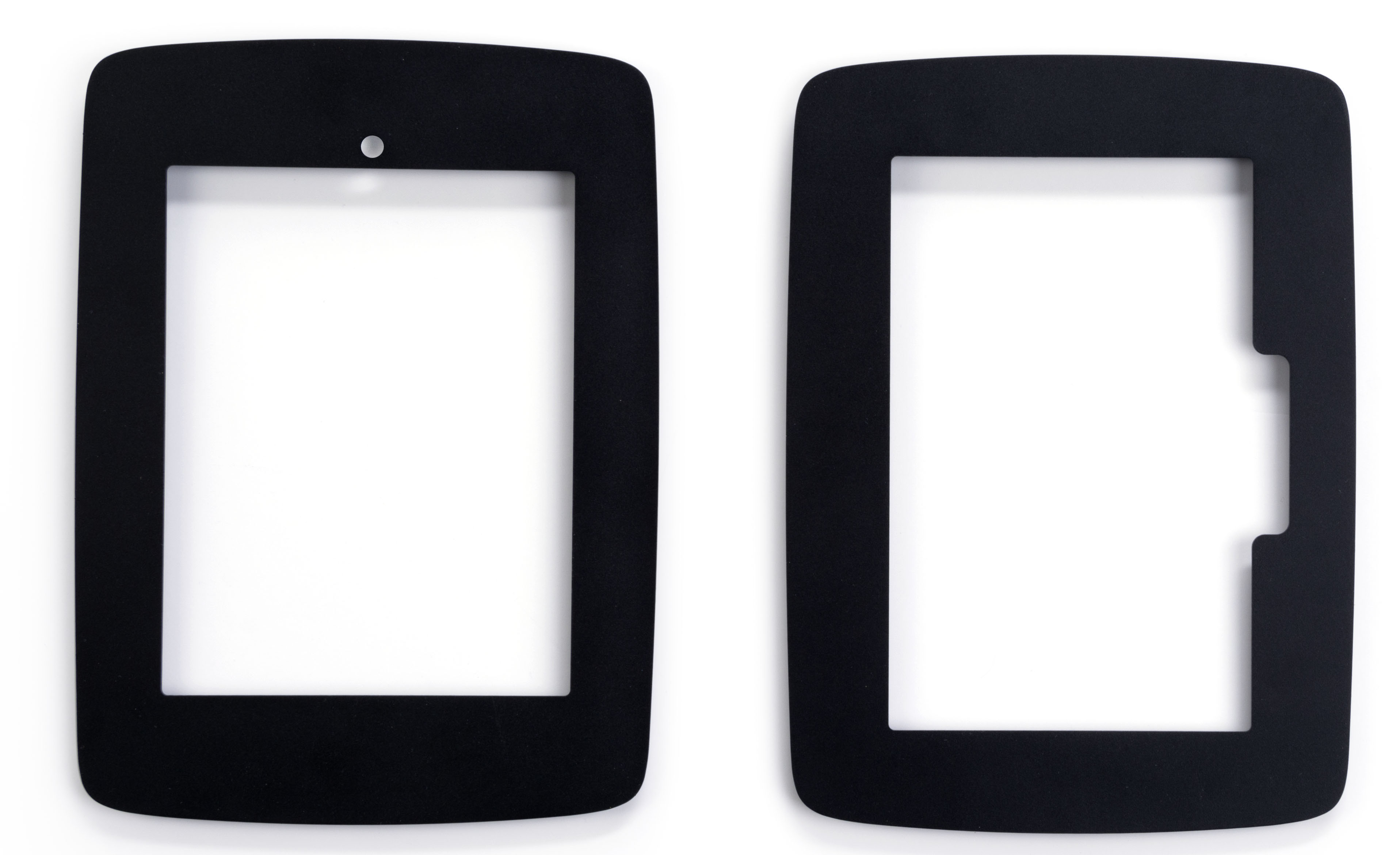 iPad Counter Stand w/ Flip Screen Share, Locked Enclosure, Hidden Home Button - Image 4