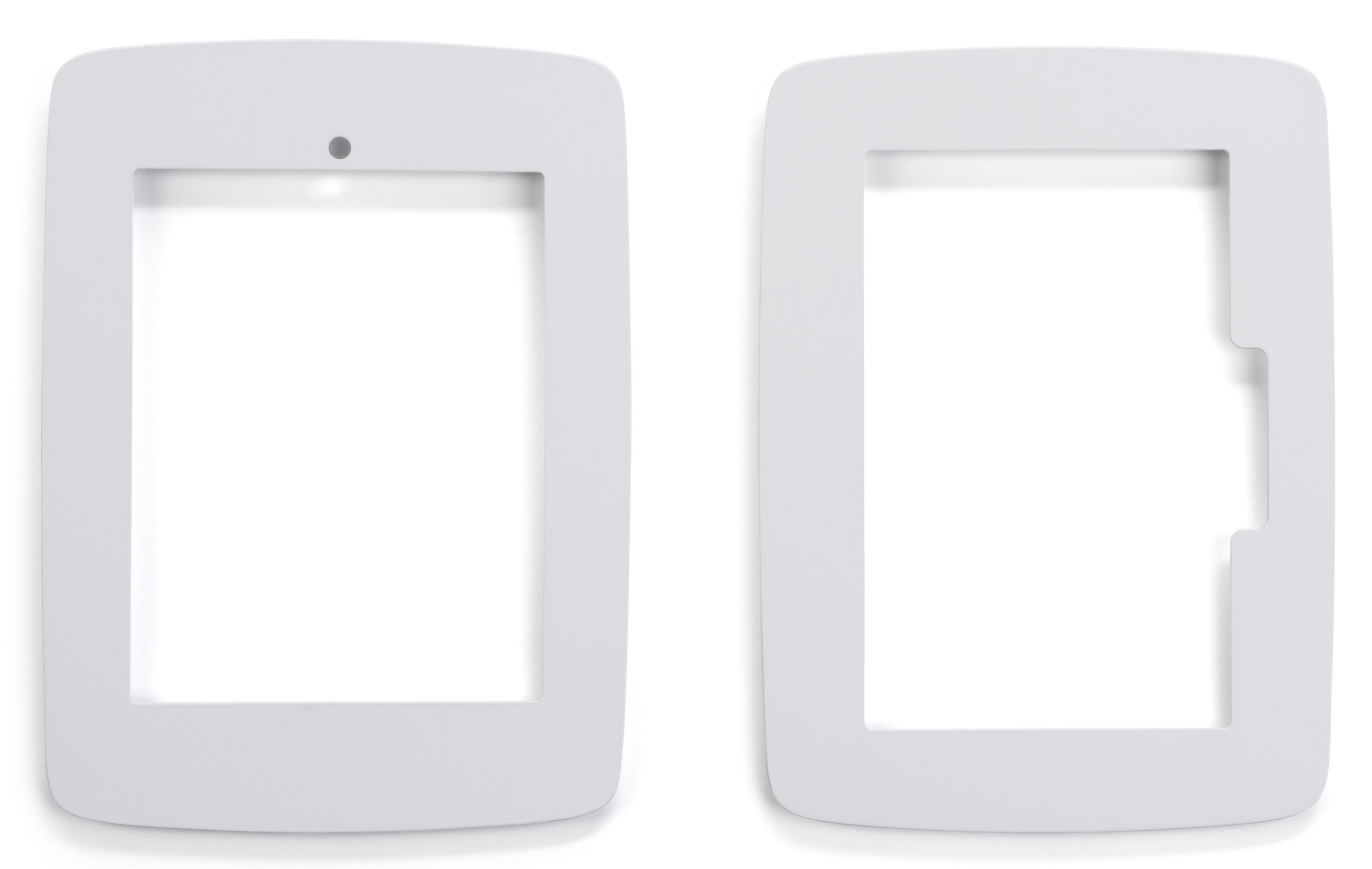 iPad Counter Stand w/ Flip Screen Share, Locked Enclosure, Hidden Home Button - Image 4