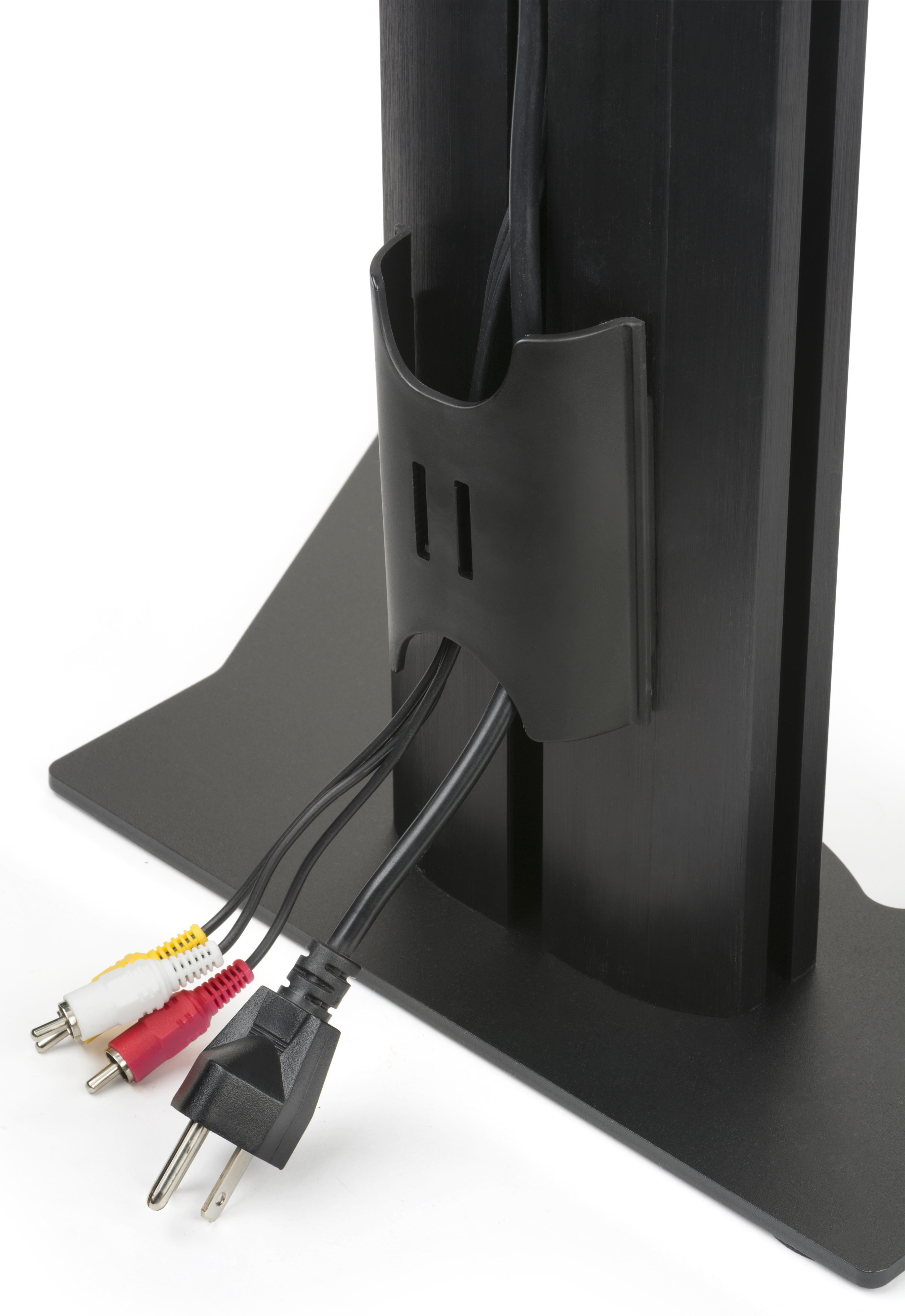Desktop Dual Monitor Stand for 10"-32” Screens, Adjustable Height - Black - Image 6