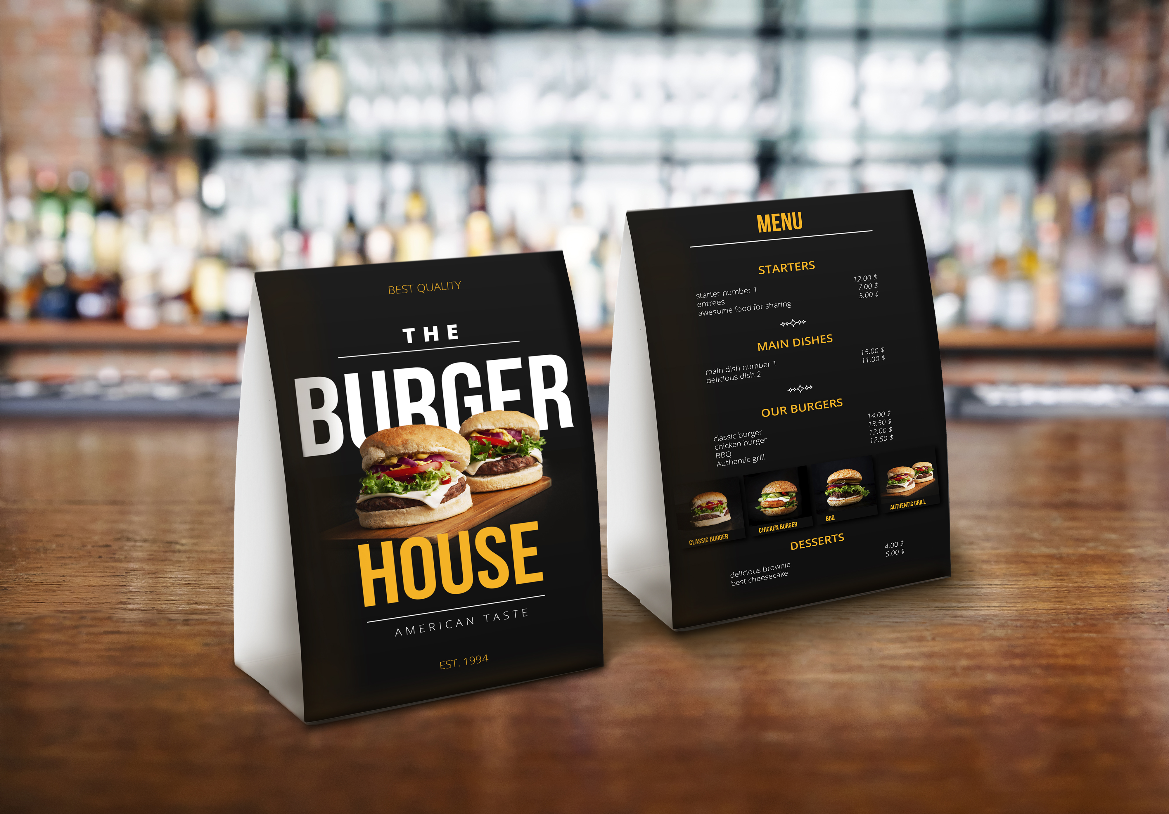 Custom Table Tents | Full-Color Printing | Displays2Go