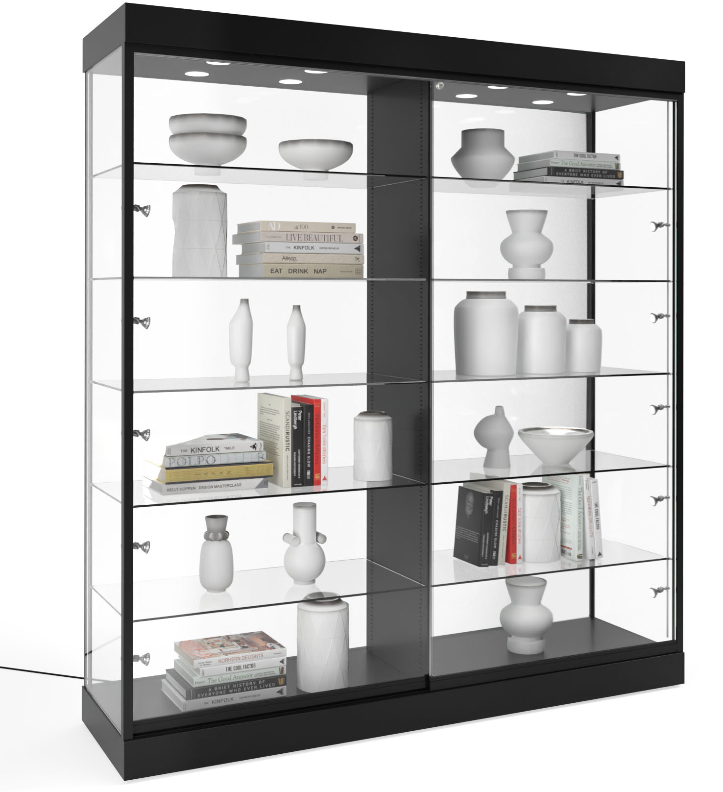 72 Glass Showcase Cabinet