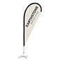 Double-Sided Replacement Flag for TDFKIT Teardrop Advertising Flags is digitally printed