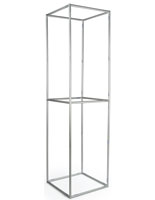 Silver 4 Sided Pop Up Tower