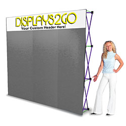 Pop Up Trade Show Display | Color Printed Sign Included