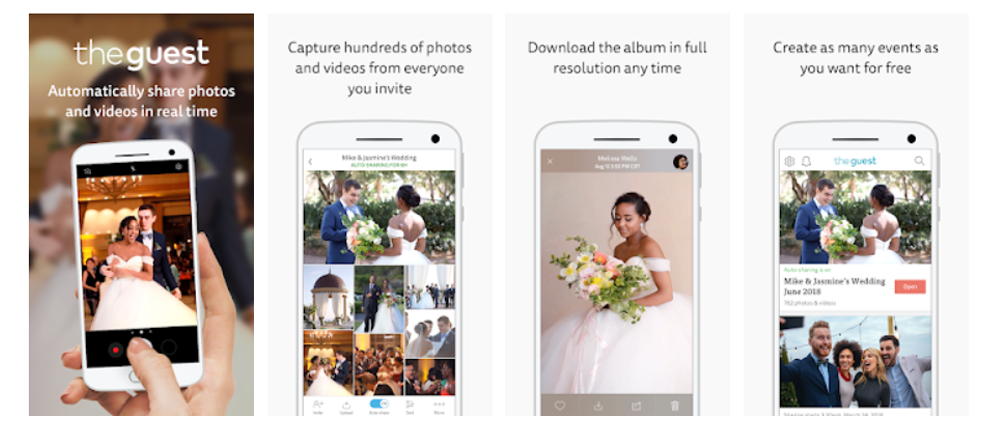 The Knot Wedding Photo App Screenshot