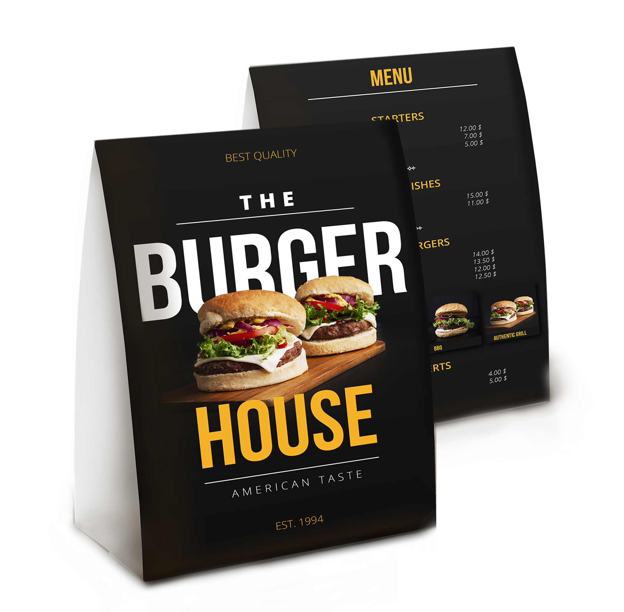 Custom Table Tents | Full-Color Printing | Displays2Go