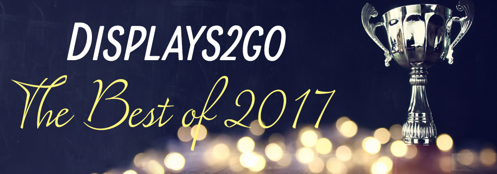 Displays2go's top 17 products in 2017