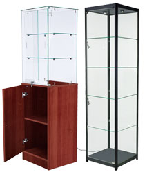 tower display cases