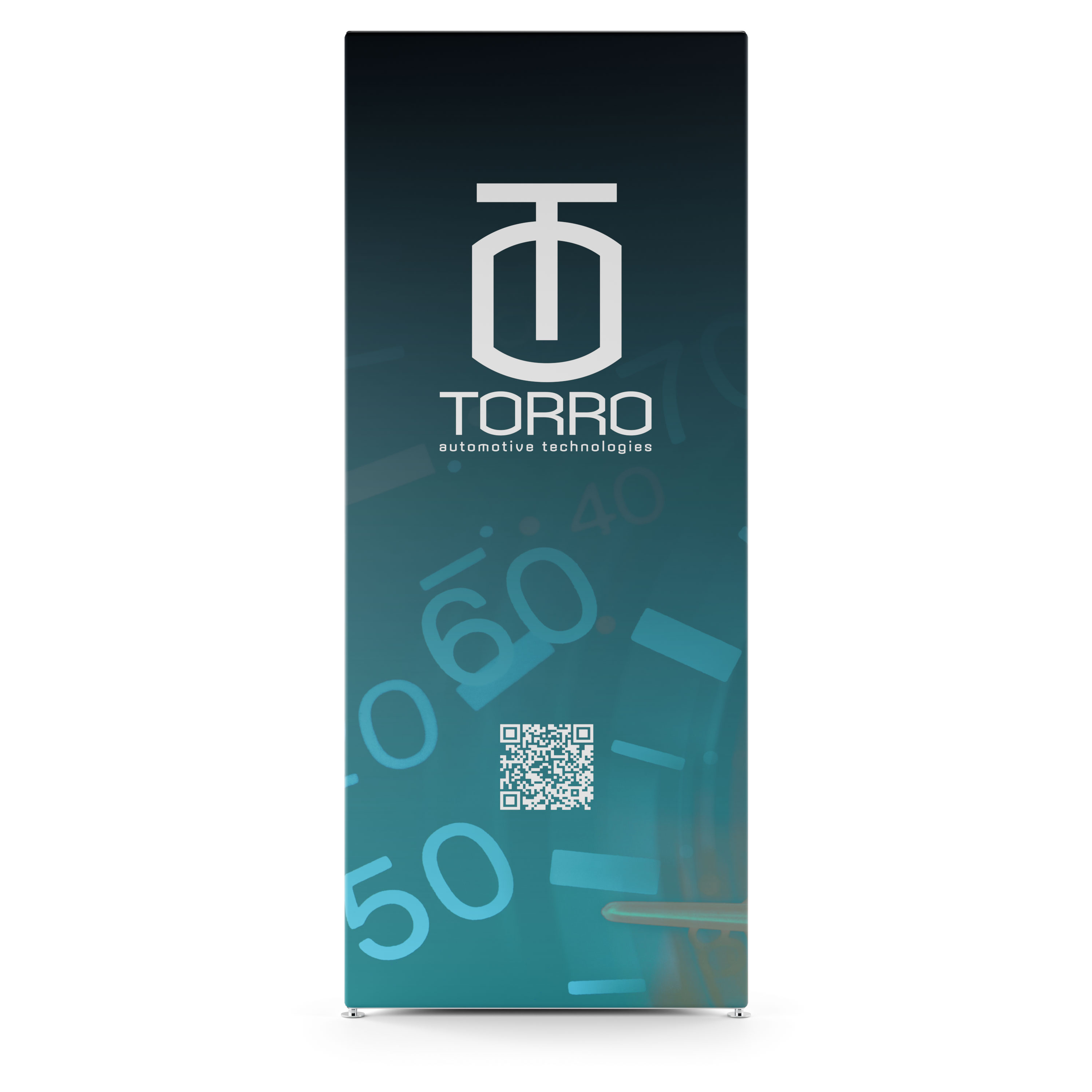 Trade Show Tower, 3-Sided Fabric Graphics, Custom Dye-Sublimated Printing, Portable - Image 3