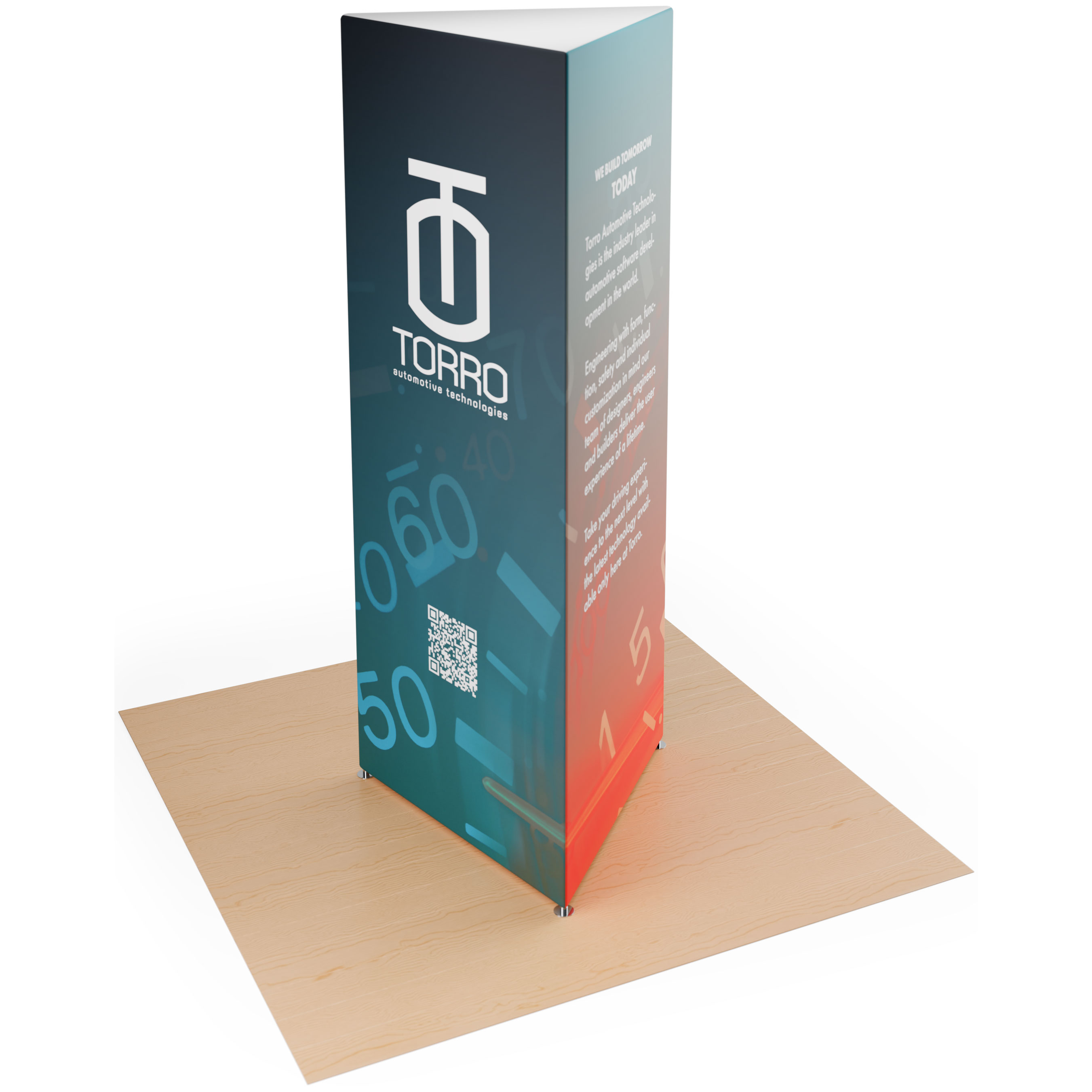 Turmo Display Replacement Graphics for TOWTRI512 Display Tower | Displays2Go