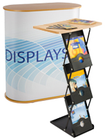 portable tables and podiums for trade shows