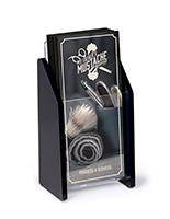 Tri-fold literature display  with modern design