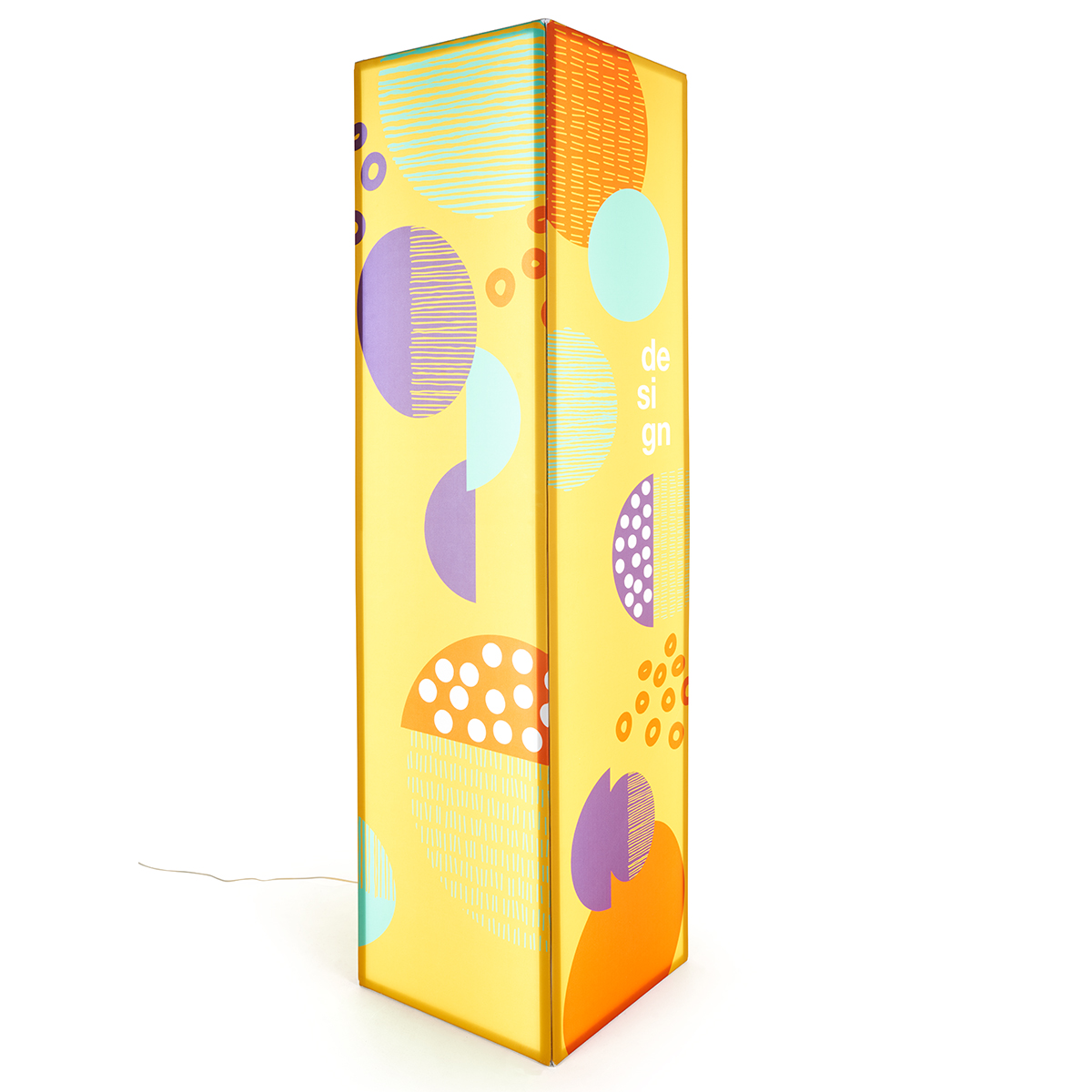 Seg Panels Examples SEG Replacement Panels for 8’H Illuminated Square Tower | Displays2Go