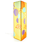 Illuminated 3D tower display with full color graphics