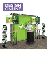 Truss trade show display with versatile configuration