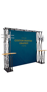 8 x 8 Truss Trade Show Booth Backdrop