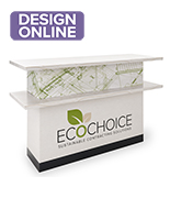 Eco-friendly display counter with fully personalized design
