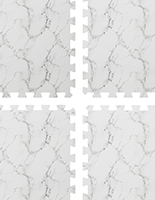 EVA foam interlocking tiles made with water resistant EVA foam material