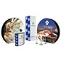 Modern exhibit display furniture set with custom printing