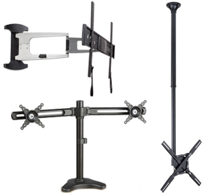 tv wall, counter & ceiling mounts
