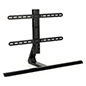35.6 inch x 13.5 inch adjustable table top tv stand with pedestal mount 