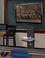 Offices will see meeting productivity increase with the use of this tv stand mount!