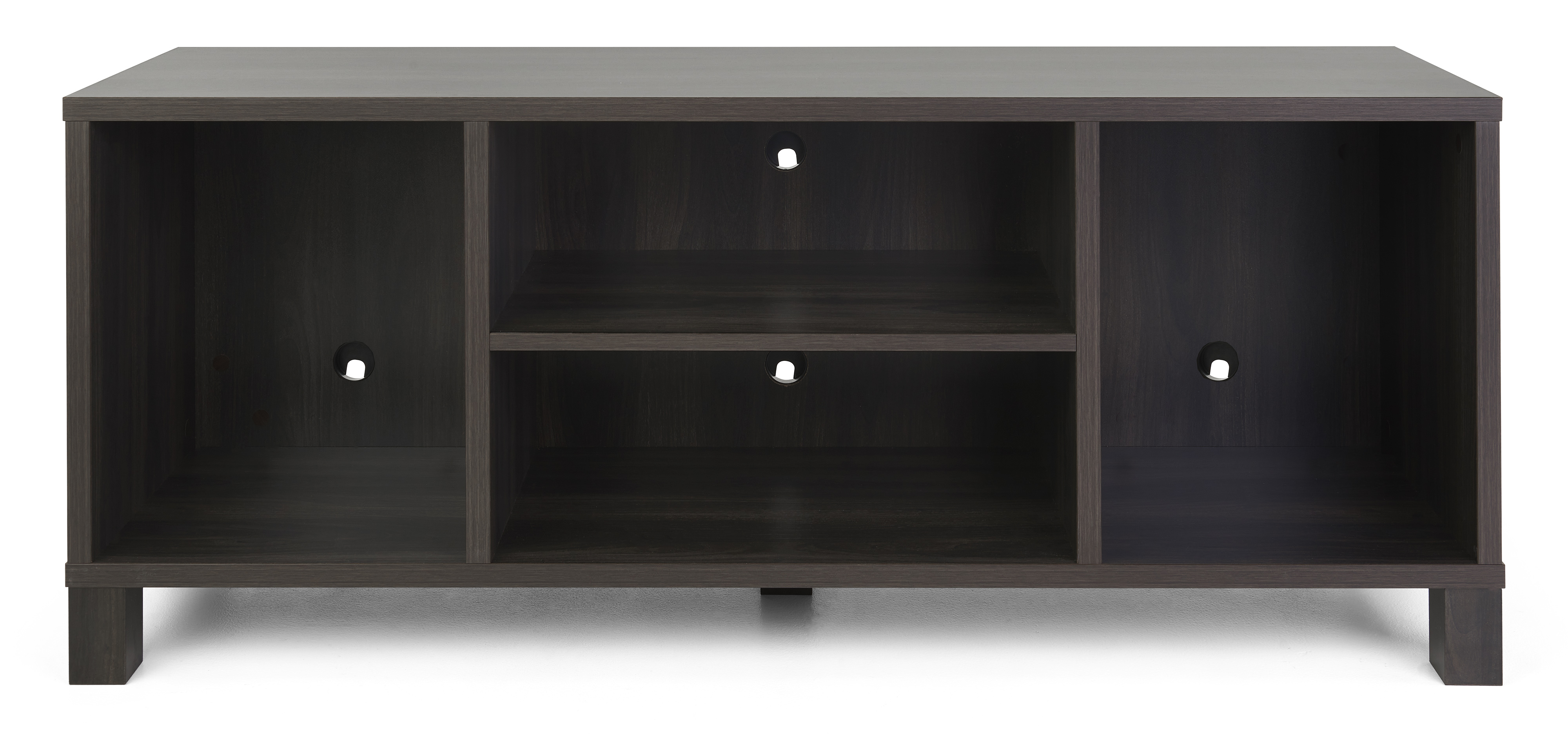58" Wooden TV Stand, Holds Monitors Up to 65", 4 Compartments – Multiple Colors - Image 2