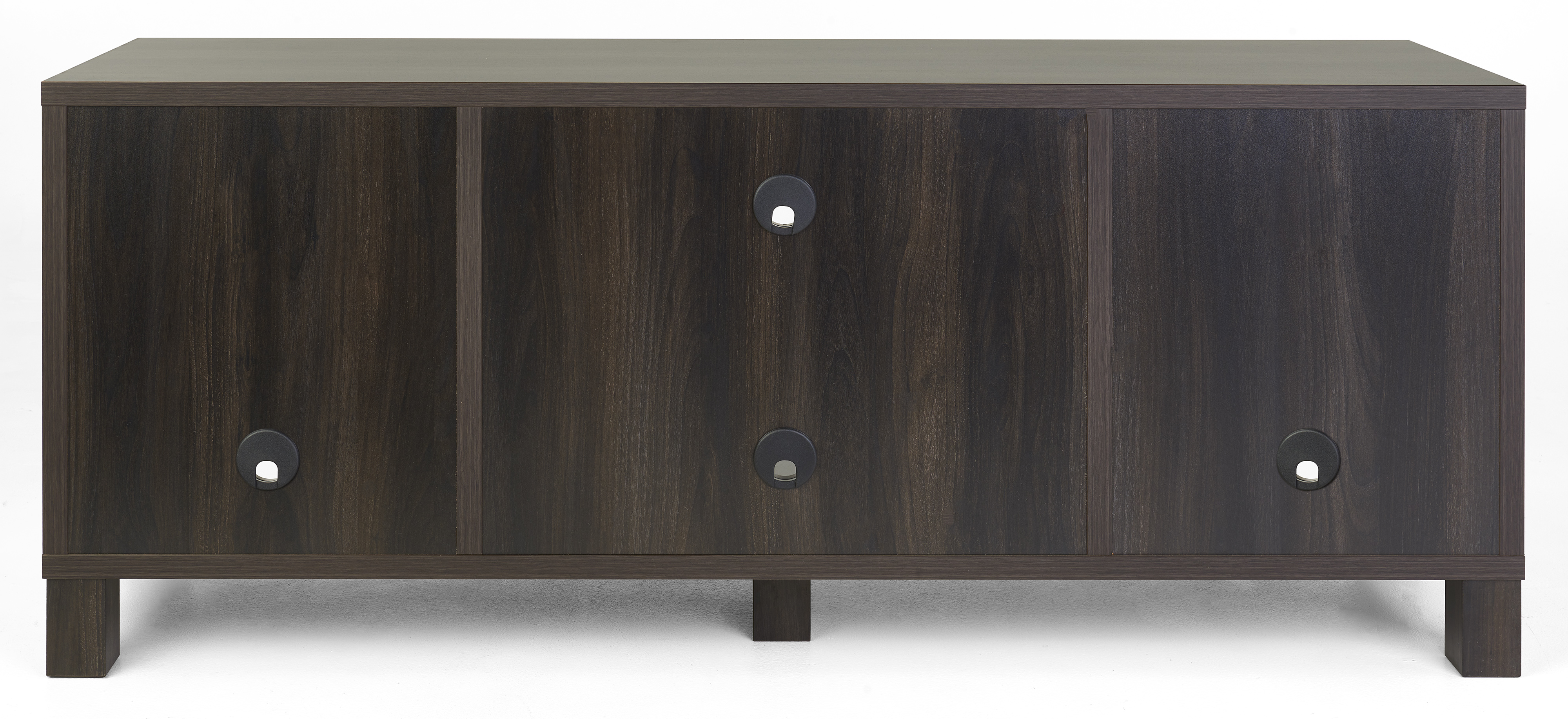 58" Wooden TV Stand, Holds Monitors Up to 65", 4 Compartments – Multiple Colors - Image 3