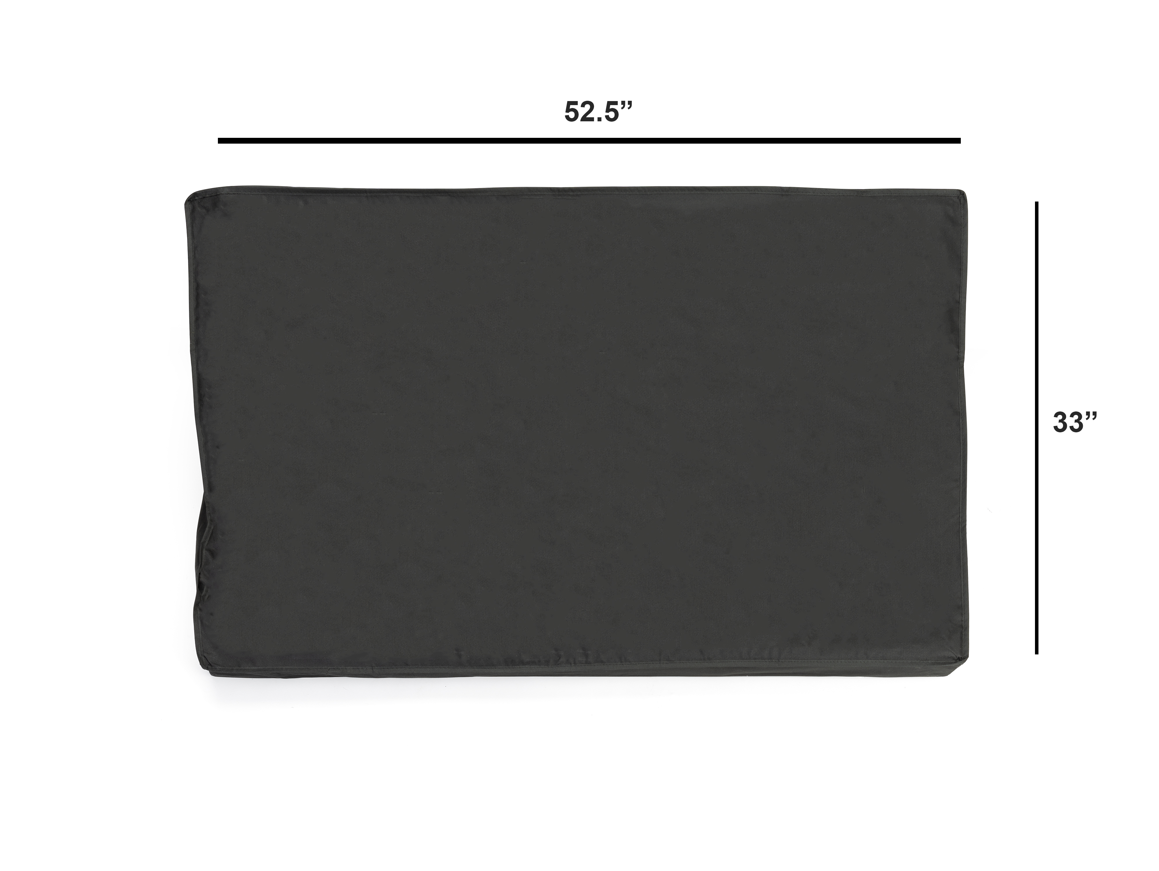 Outdoor TV Cover for 50" - 52" Screens with Water-Resistant Coating - Black - Image 6