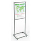 Sign frames with floor standing design
