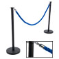 Blue Queue Rope with (2) Posts