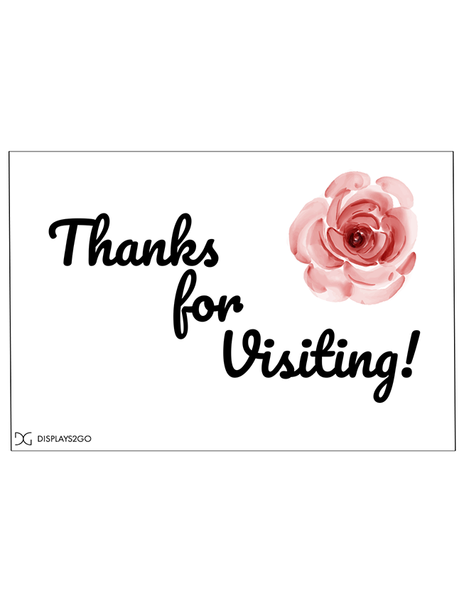 Thank you for visiting printable sign