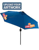 LED and Solar Patio Umbrella with Bluetooth Speaker