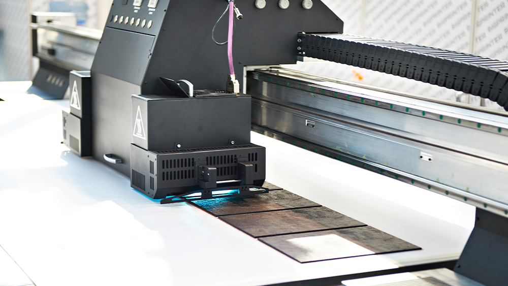 Ultraviolet printing example