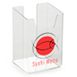 Block Base Countertop Custom 4" Brochure Display