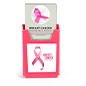 Custom acrylic brochure holders with personalized printing