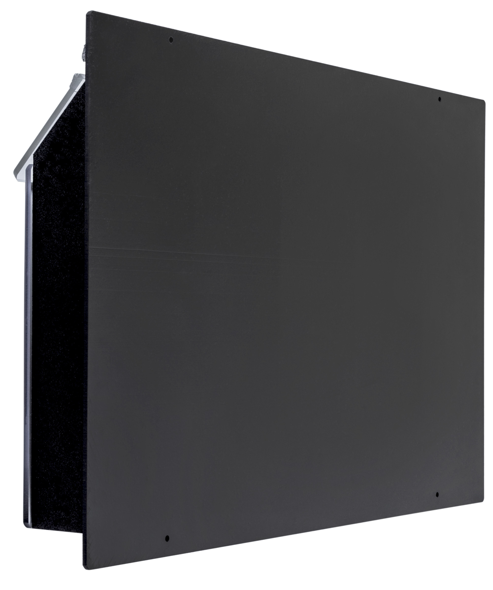 3-Pocket Outdoor Acrylic Brochure Wall Rack, Custom Printed, Clear - Multiple Sizes - Image 2