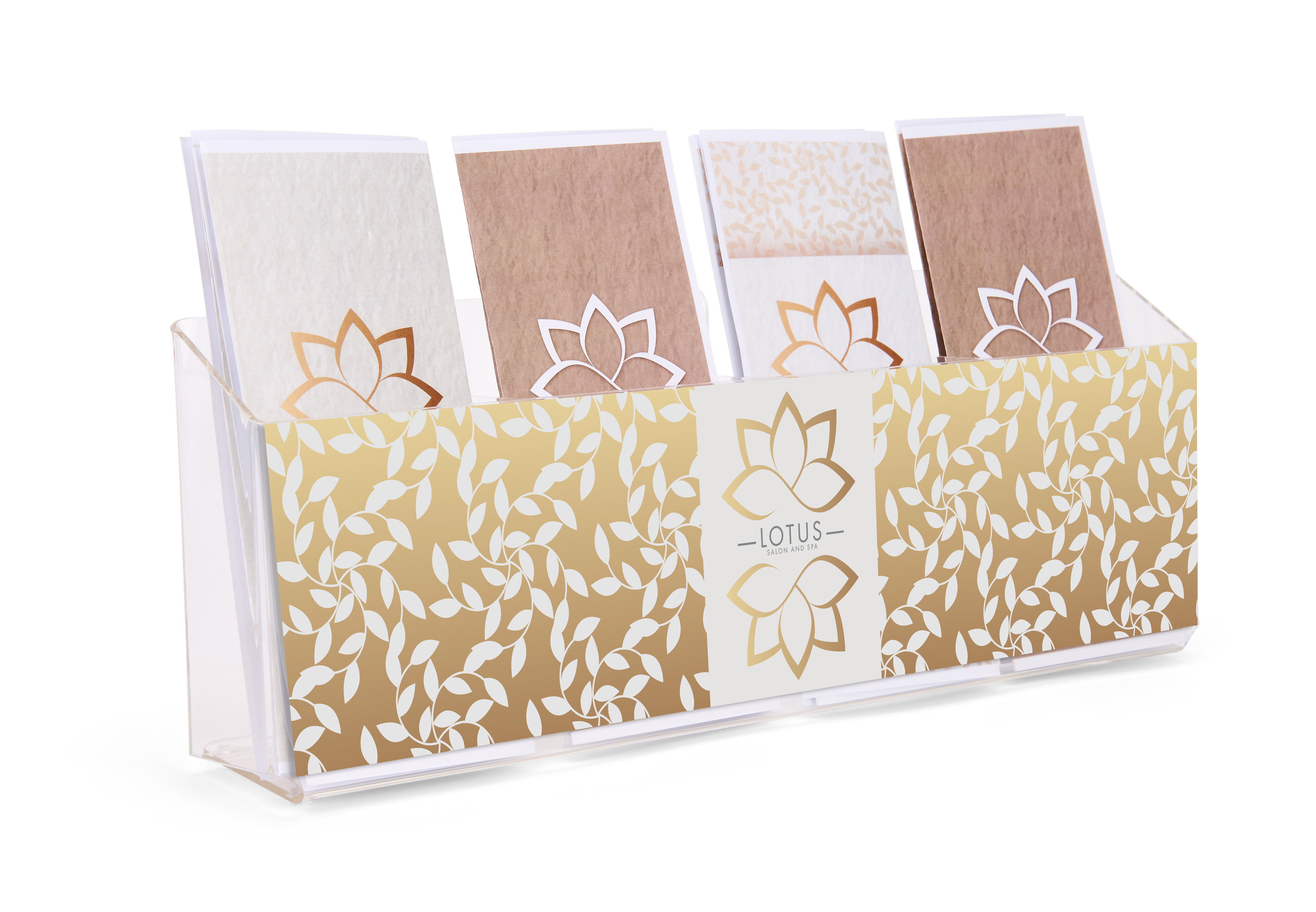 Brochure Holder, Wall or Tabletop, Custom Full Color Printing - Image 2