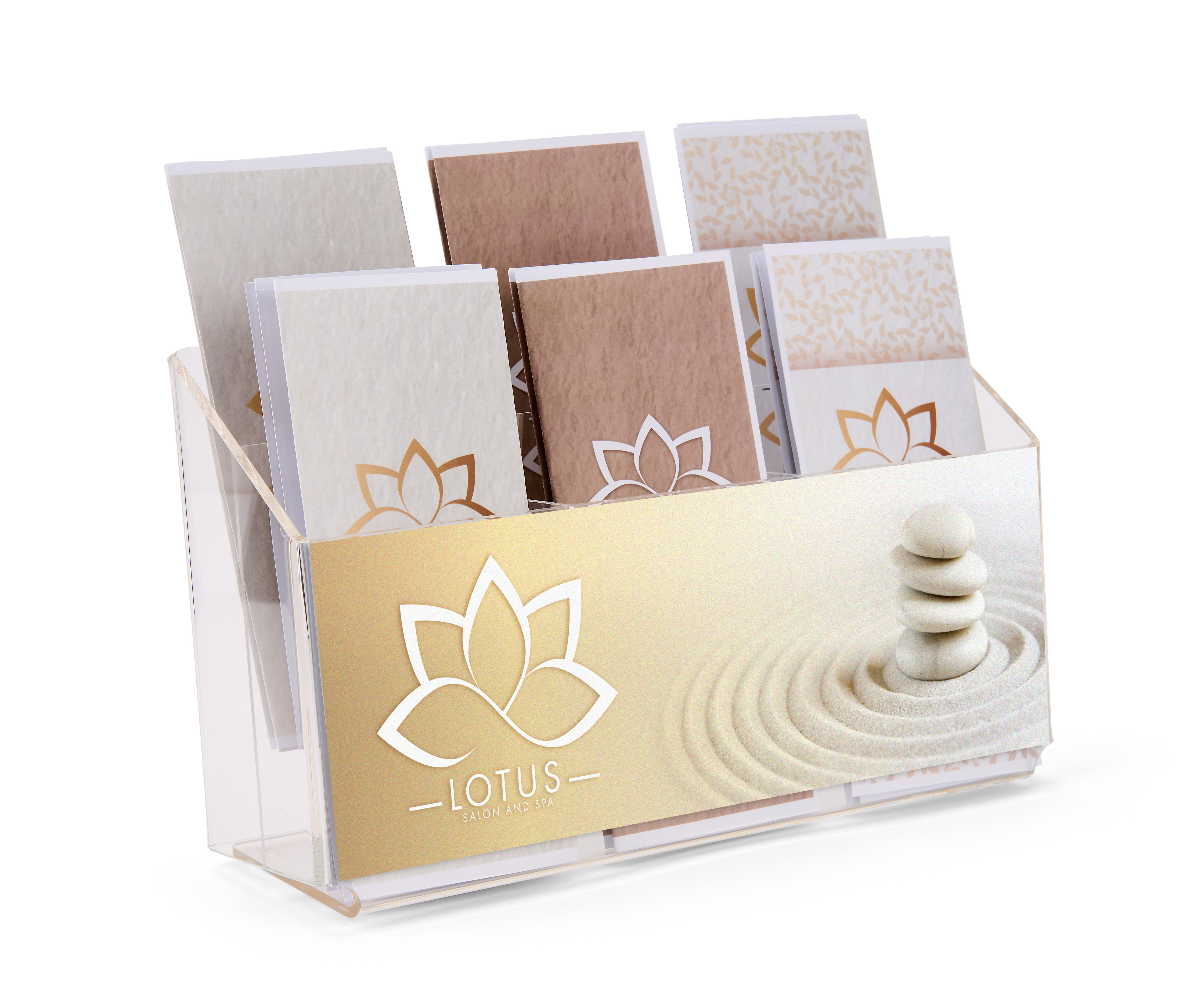 Brochure Holder, Wall or Tabletop, Custom Full Color Printing - Image 2