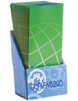 Custom Cardboard Brochure Holder for Tabletops