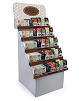 5-Tiered Custom Cardboard Floor Displays