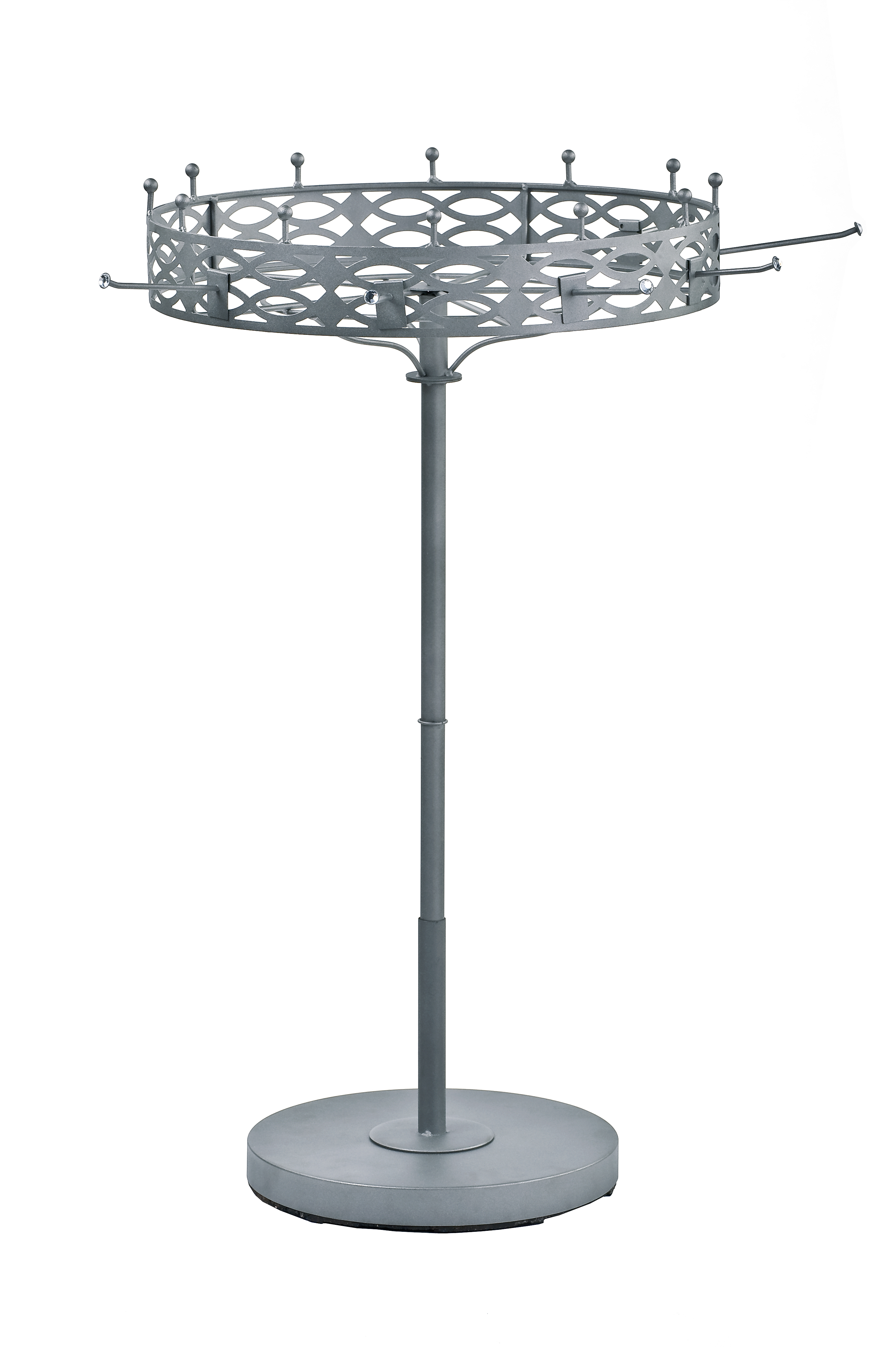 Rotating Jewelry Display | Steel Fixture for Hanging Merchandise ...