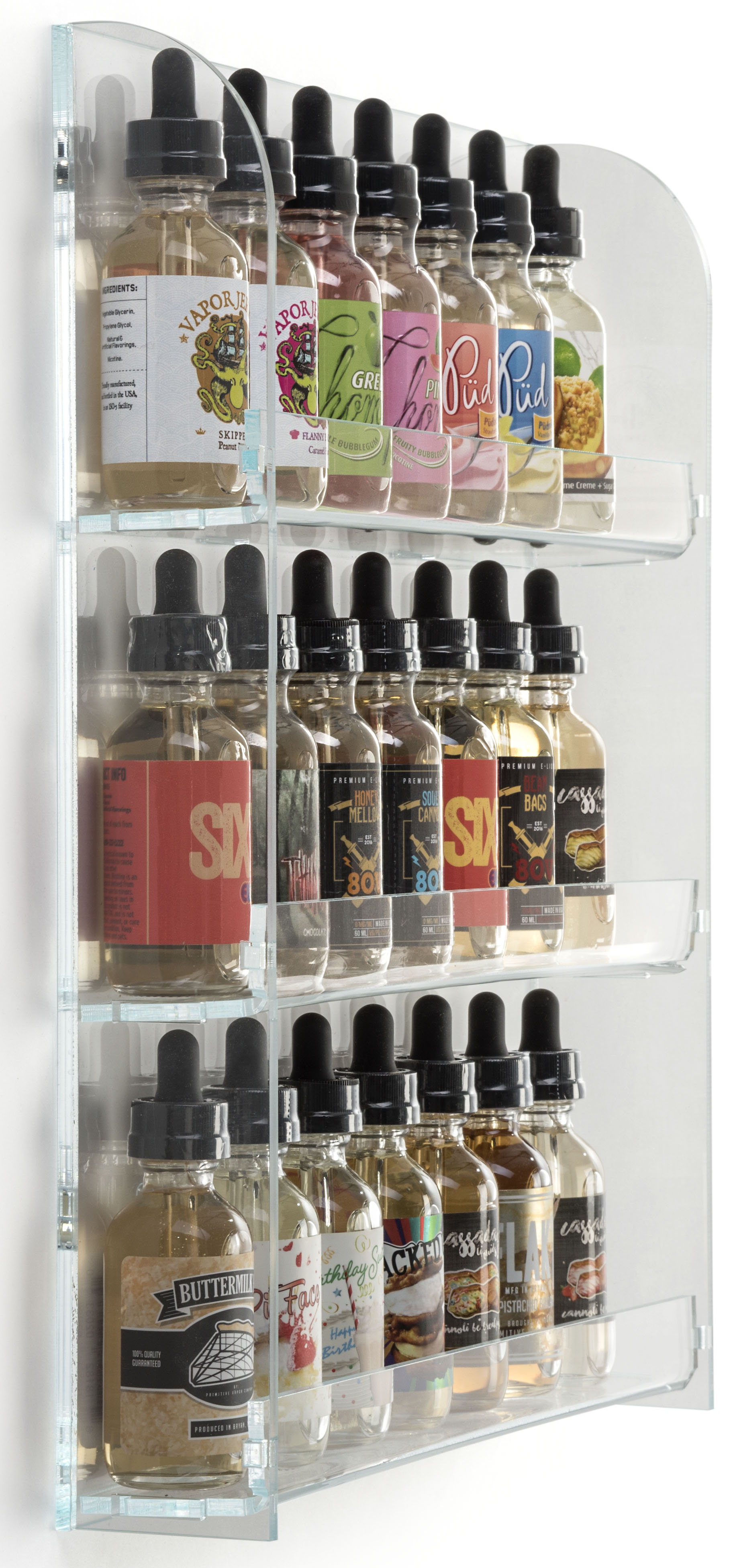Liquid. It Rack E Liquid Rack | Wall Mounted | Displays2Go